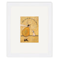 How Did We Get So Old, Doris? - 24 x 30cm / Standard Ivory / White 22mm
