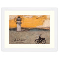 A Lovely Light, Nantucket - 30 x 40cm / None / White 22mm