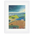 Sea Breeze - 30 x 40cm / Standard Ivory / White 22mm