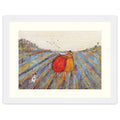 A Day in Lavender - 30 x 40cm / Standard Ivory / White 22mm