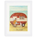 A Cosy Cuppa - 30 x 40cm / None / White 22mm