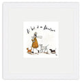 A Bit of an Adventure - 30 x 30cm / Standard Ivory / White 22mm