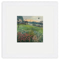 Summer's Eve - 30 x 30cm / Standard Ivory / White 22mm