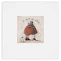 A Bit of Love - 30 x 30cm / Standard Ivory / White 22mm
