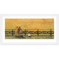 A Romantic Interlude - 30 x 60cm / Standard Ivory / White 22mm