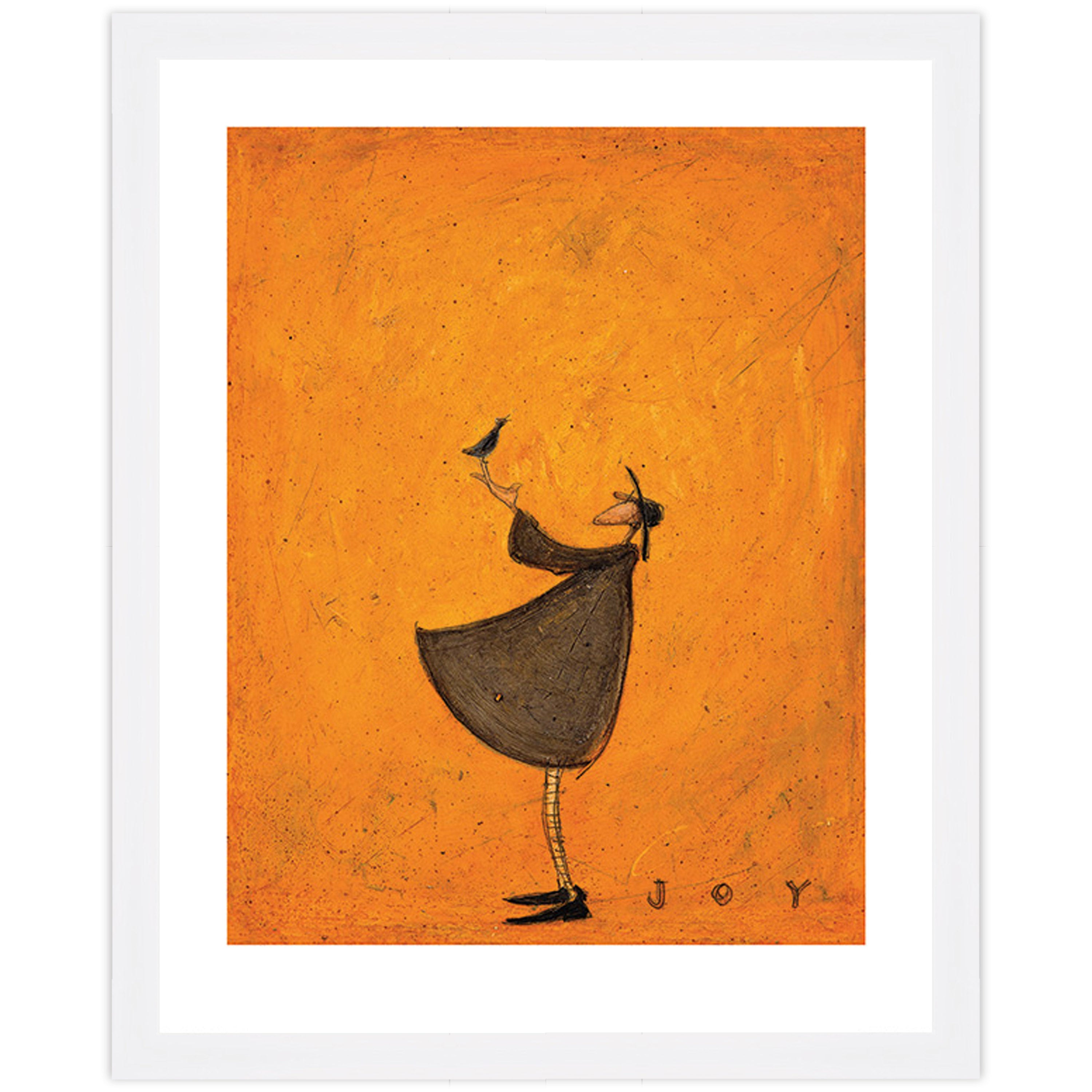 Joy - 40 x 50cm / None / White 22mm