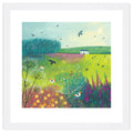 Midsummer Meadow - 40 x 40cm / None / White 22mm