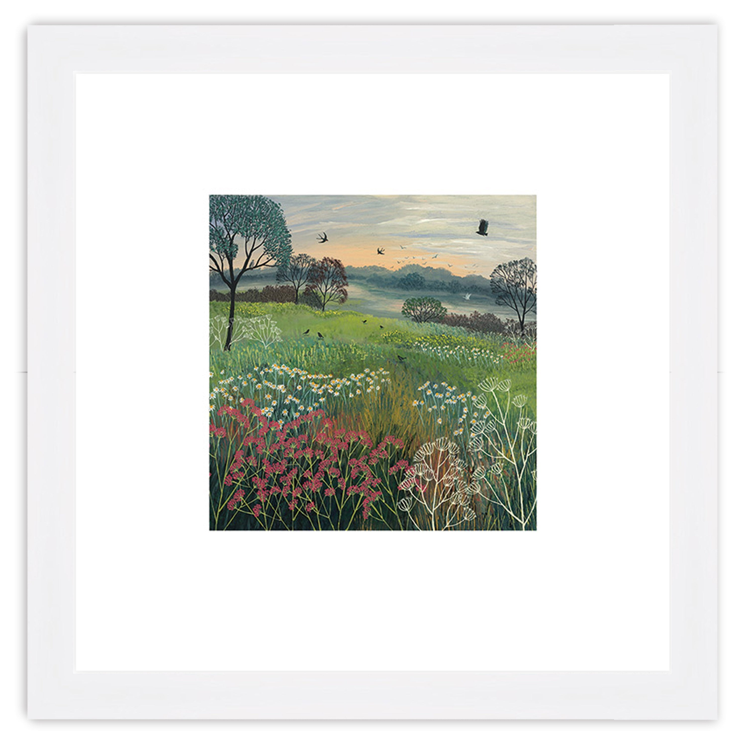 Summer's Eve - 30 x 30cm / None / White 22mm