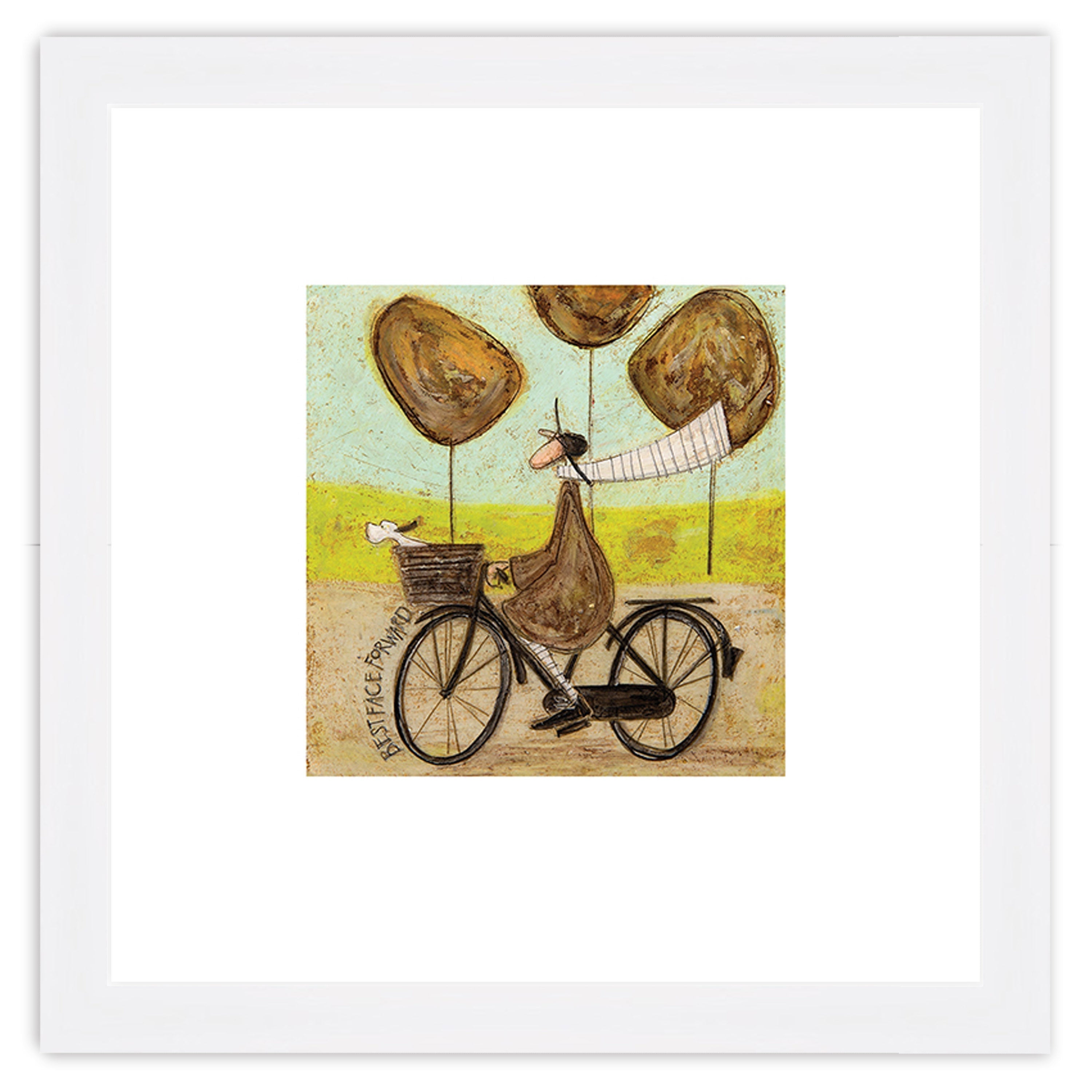 Best Face Forward - 30 x 30cm / None / White 22mm