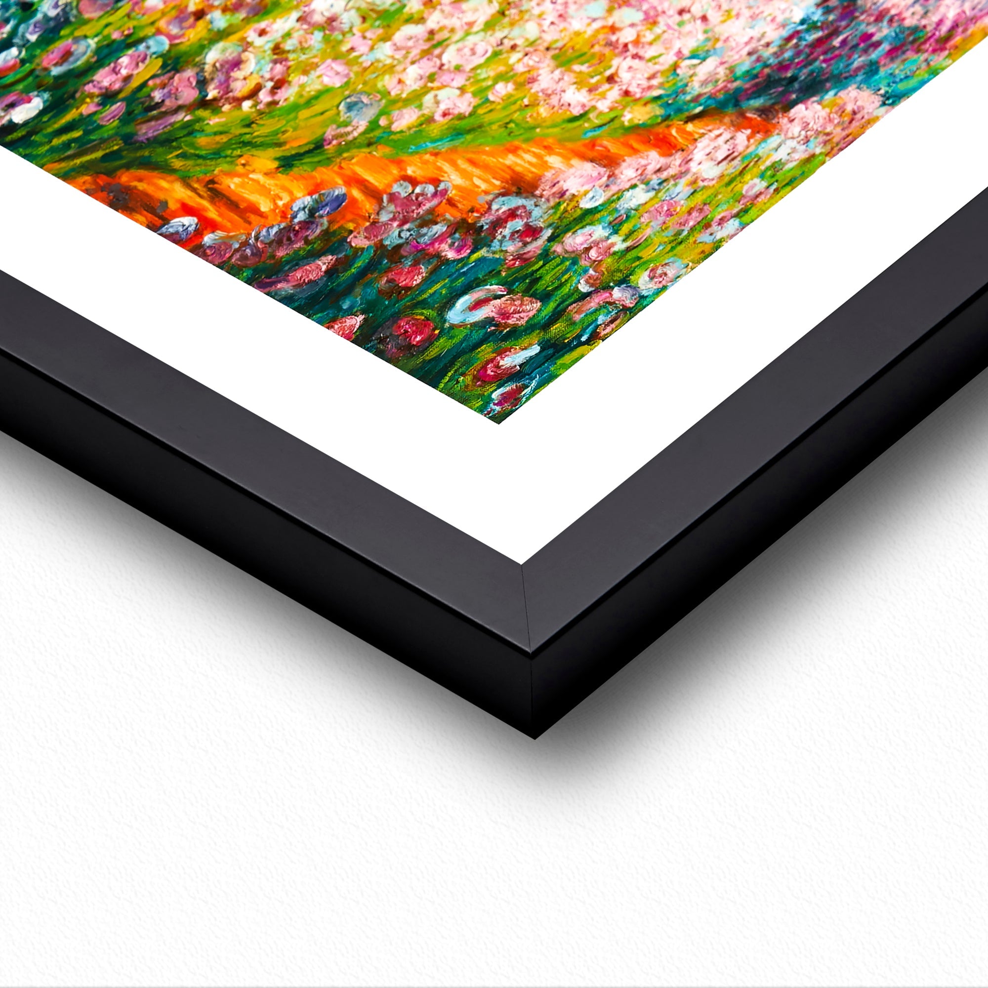 Premium Frames - Black / 28x28 inch