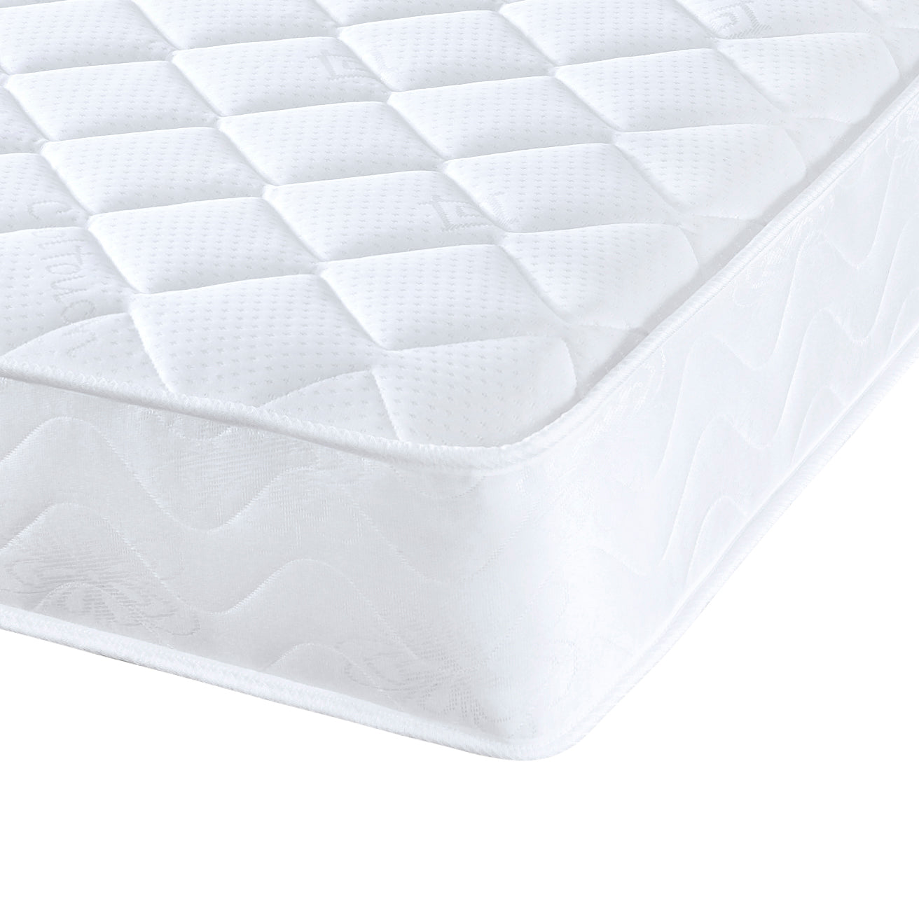 7.25" Darcy Diamond Essential Foam Free Open Coil Mattress - Small Double (120cm by 190cm)