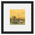 A Romantic Interlude - 30 x 30cm / None / Black 22mm