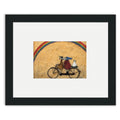 Somewhere Under a Rainbow - 24 x 30cm / Standard Ivory / Black 22mm
