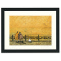 A Romantic Interlude - 30 x 40cm / Standard Ivory / Black 22mm