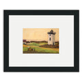 A Little Light Supper - 24 x 30cm / Standard Ivory / Black 22mm