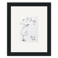 Me and You (Sketch) - 24 x 30cm / Standard Ivory / Black 22mm