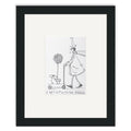 A Day out with the Smalls (Sketch) - 24 x 30cm / Standard Ivory / Black 22mm