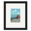 Her Favourite Cloud - 24 x 30cm / Standard Ivory / Black 22mm
