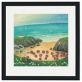 Ocean Breeze - 40 x 40cm / Standard Ivory / Black 22mm