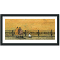A Romantic Interlude - 30 x 60cm / Standard Ivory / Black 22mm