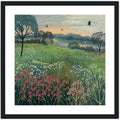 Summer's Eve - 60 x 60cm / None / Black 22mm