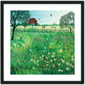 Summer Grazing - 60 x 60cm / Standard Ivory / Black 22mm