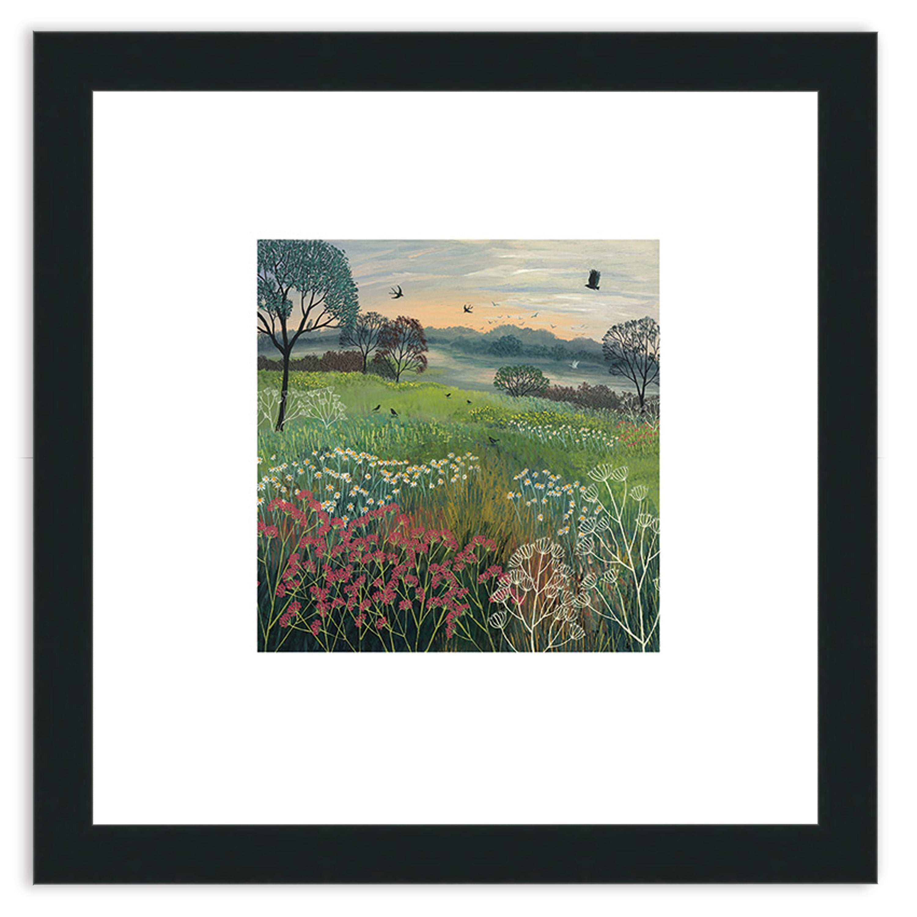 Summer's Eve - 30 x 30cm / None / Black 22mm