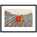 A Day in Lavender - 60 x 80cm / Standard Ivory / Black 22mm