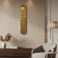 Handcrafted turtle wall art - Gold