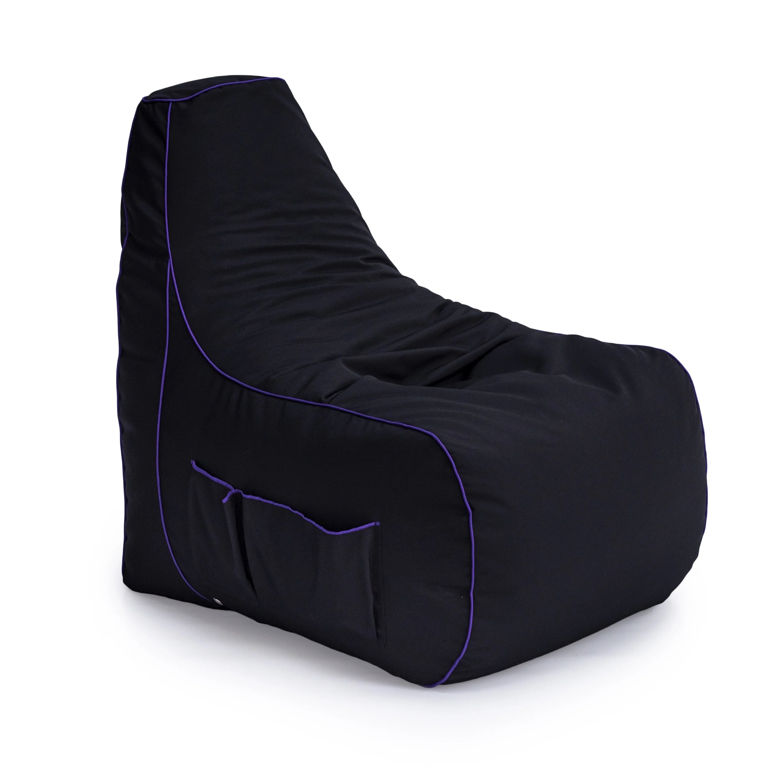 Gaming High Back Bean Bag Chair Indoor Kids Beanbag with Side Pockets - Dragon Skin