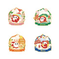 Sinocare Brand Four-Season Badge / Fridge Magnet Set - Spring
