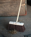 Finest by Hillbrush Wooden Yard Broom - Stiff - Bahia / 140cm 33cm 8cm 1.5kg