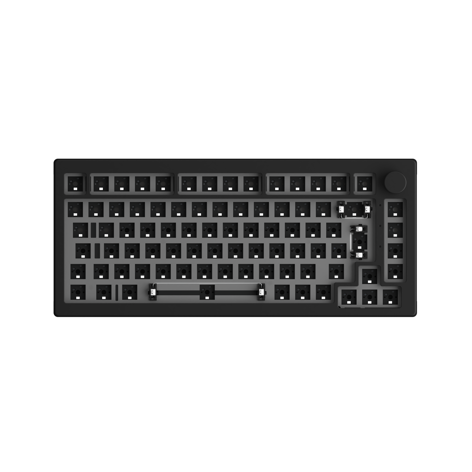5075 VIA DIY Kit - 5075S(Wired) / Dark Night- ISO / Default(CN) Warehouse
