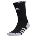 5-Star Team Traxion Crew Socks Black and White - L