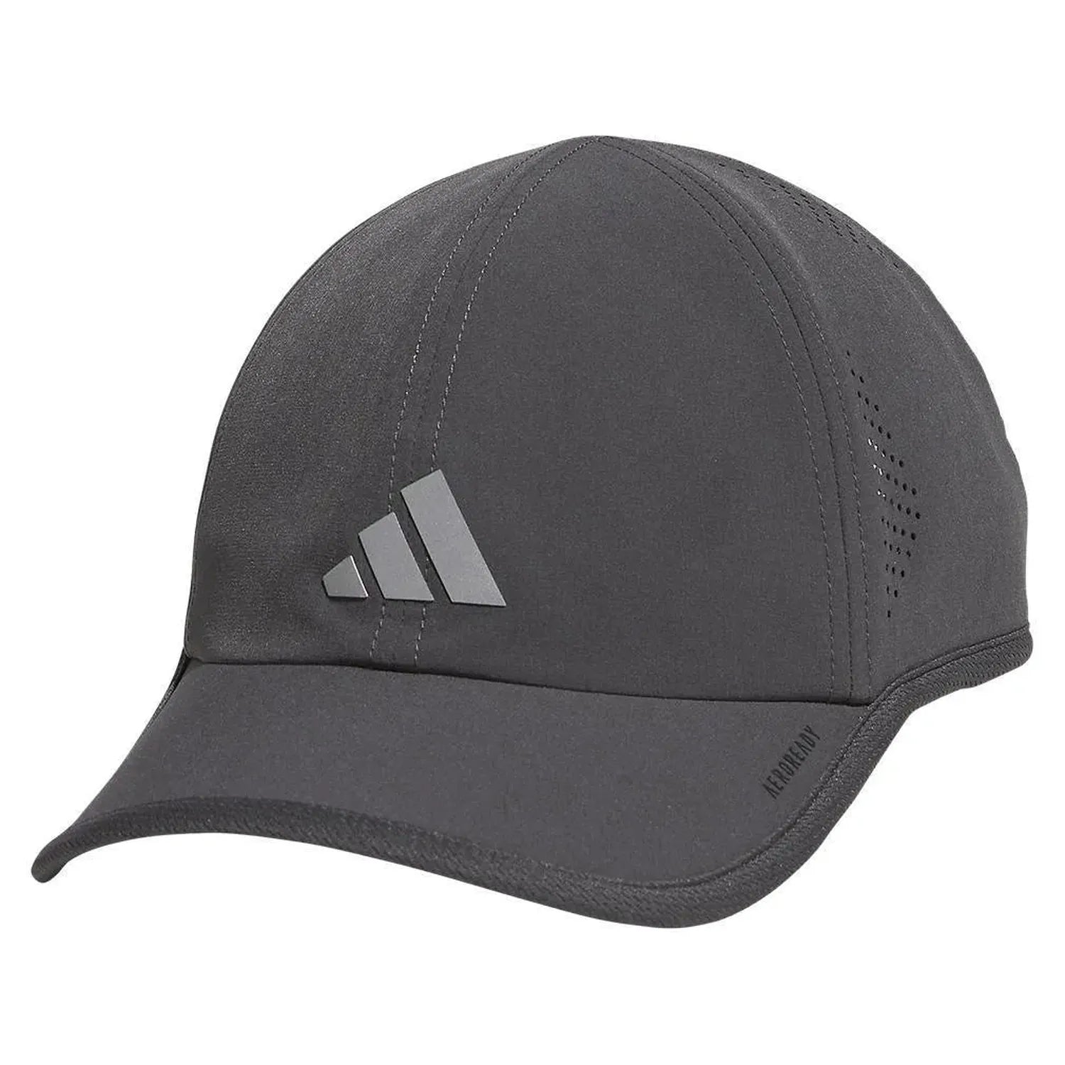 MenÂs Superlite 3 Hat Grey Six and Silver Metallic
