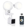 Wasserstein 3-in-1 Wired Smart Floodlight, Charger and Mount for Wyze Cam v3 | 1500 Lumens | Motion Detection & Timer