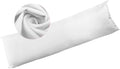 Bolster Pillow Hollowfibre Filled with Free Pillowcase - Super King / White