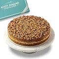 Andy Anand Sugar-Free Pecan Cake, 9-Inch, 2 lb – Handcrafted, All-Natural, No Preservatives, Luxurious Diabetic-Friendly Birthday Gift Box
