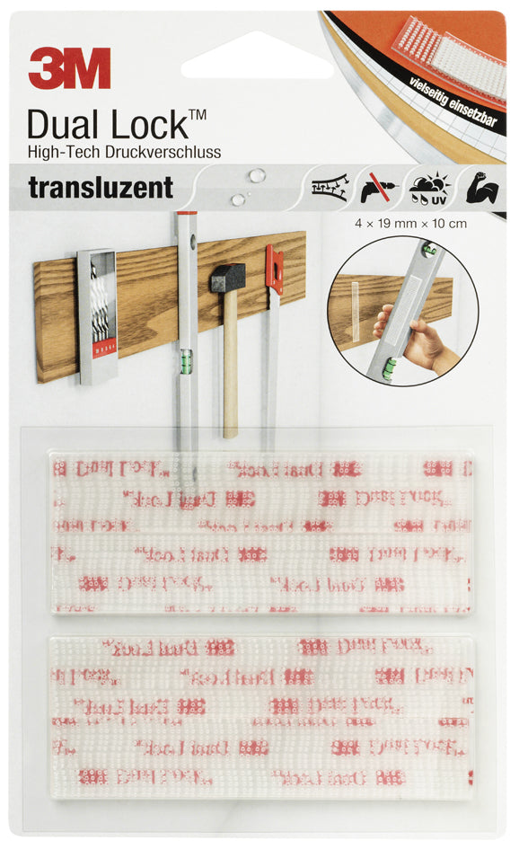 3M Dual Lock Klett-Power High-Tech Druckverschluss