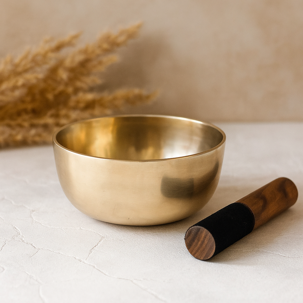 Singing Bowl Brass 17cm