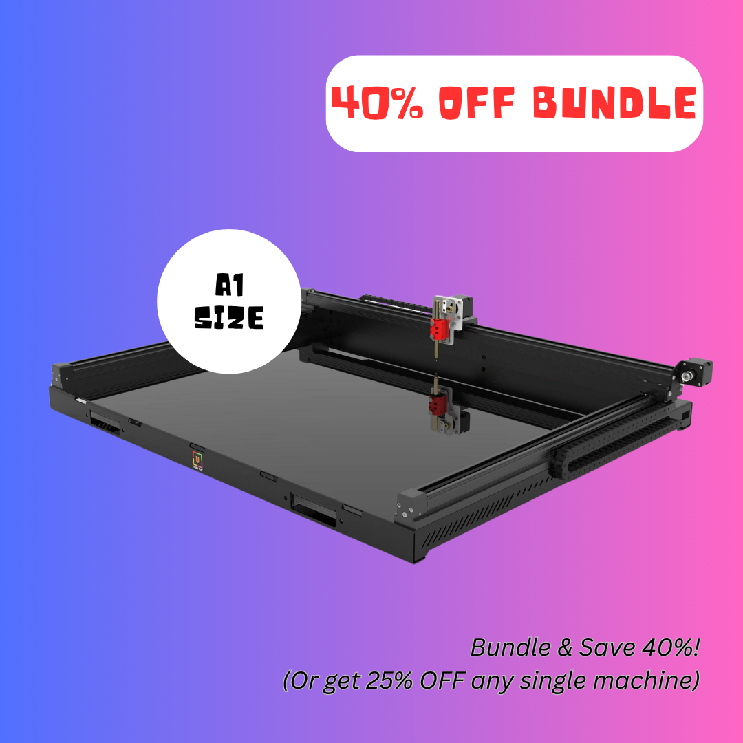 UUNA TEK 3.0 A1 Preassembled Premium All-in-One Pen Plotter Drawing Robot with WiFi & SD Card – Large Format, Quieter, Faster, More Precise - US