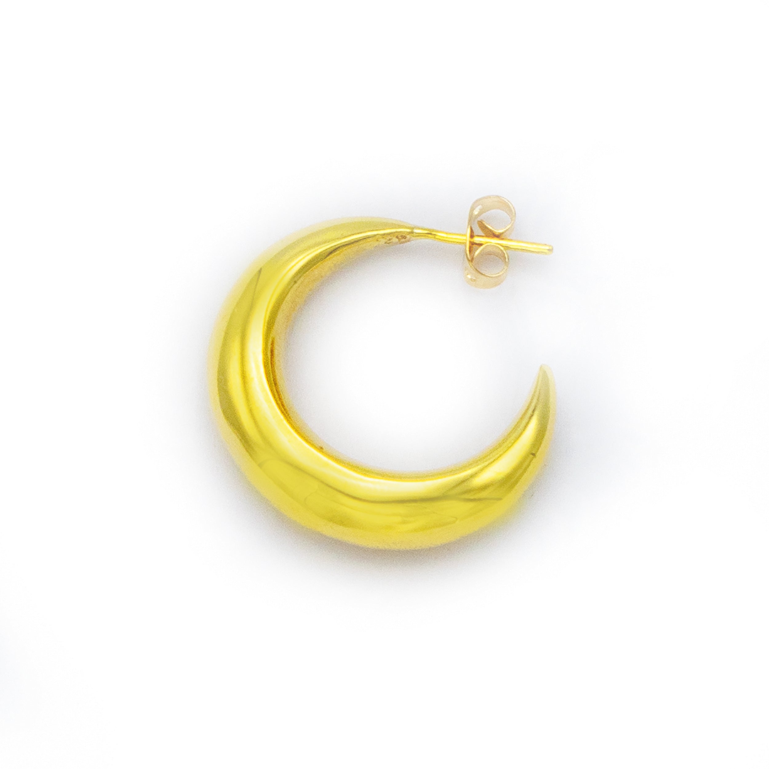 Umoja Hoop Earring - 24K Plated Gold