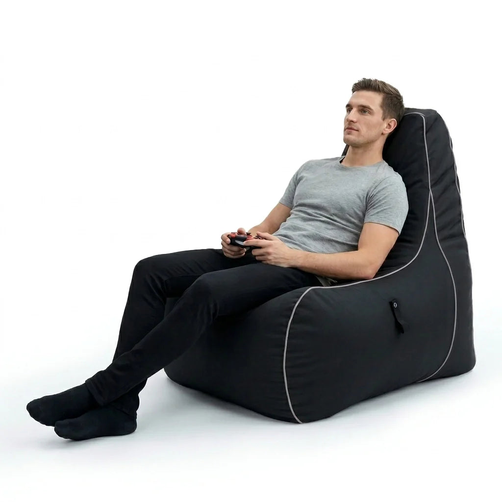 Game Over Gaming Bean Bag Chair for Adult Water Resistant Indoor Gamer Beanbag Chair - Purifying Code
