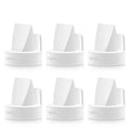 [6 Pack] Duckbill Valves for Spectra and Medela Pump