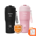 Tastee Travel Coffee Mugs Combo (Tastee x SBG) - Black+Pink