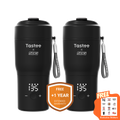 Tastee Travel Coffee Mugs Combo (SBG Edition) - Black+Black