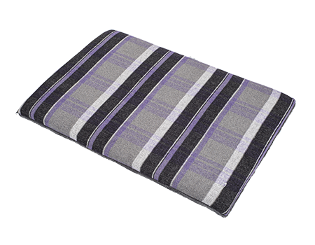 Camden Comfy Mat Large (76x122x5cm) Purple Check - Default Title