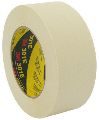 3M Krepp-Klebeband 301E, 48 mm x 50 m, Papier, beige
