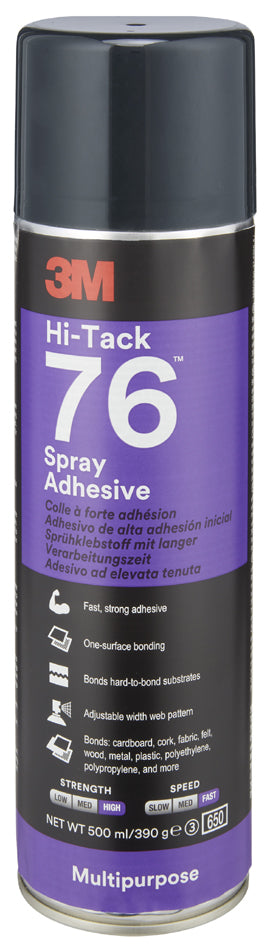 3M Sprühkleber Hi-Tack 76, beige, 500 ml