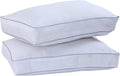 10cm Box Egyptian Cotton Pillow with Down Alternative Filling Designed for Side Sleeper - Pack of 2